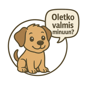 koiranpentujen kotiutus