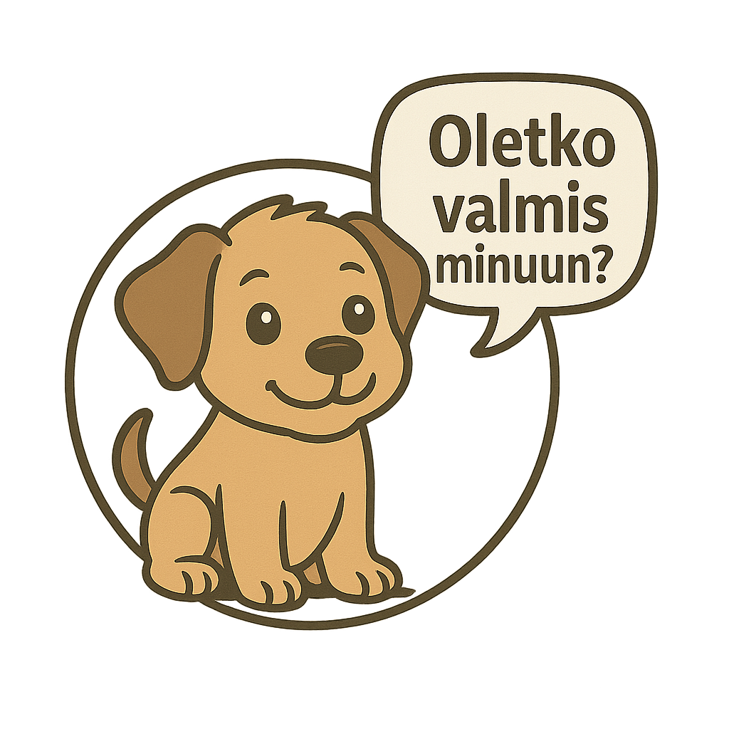koiranpentujen kotiutus