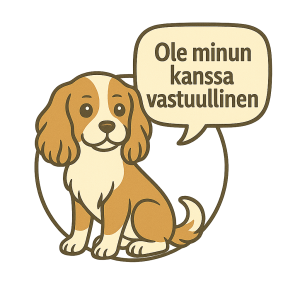 koiranpentu vastuullisuus